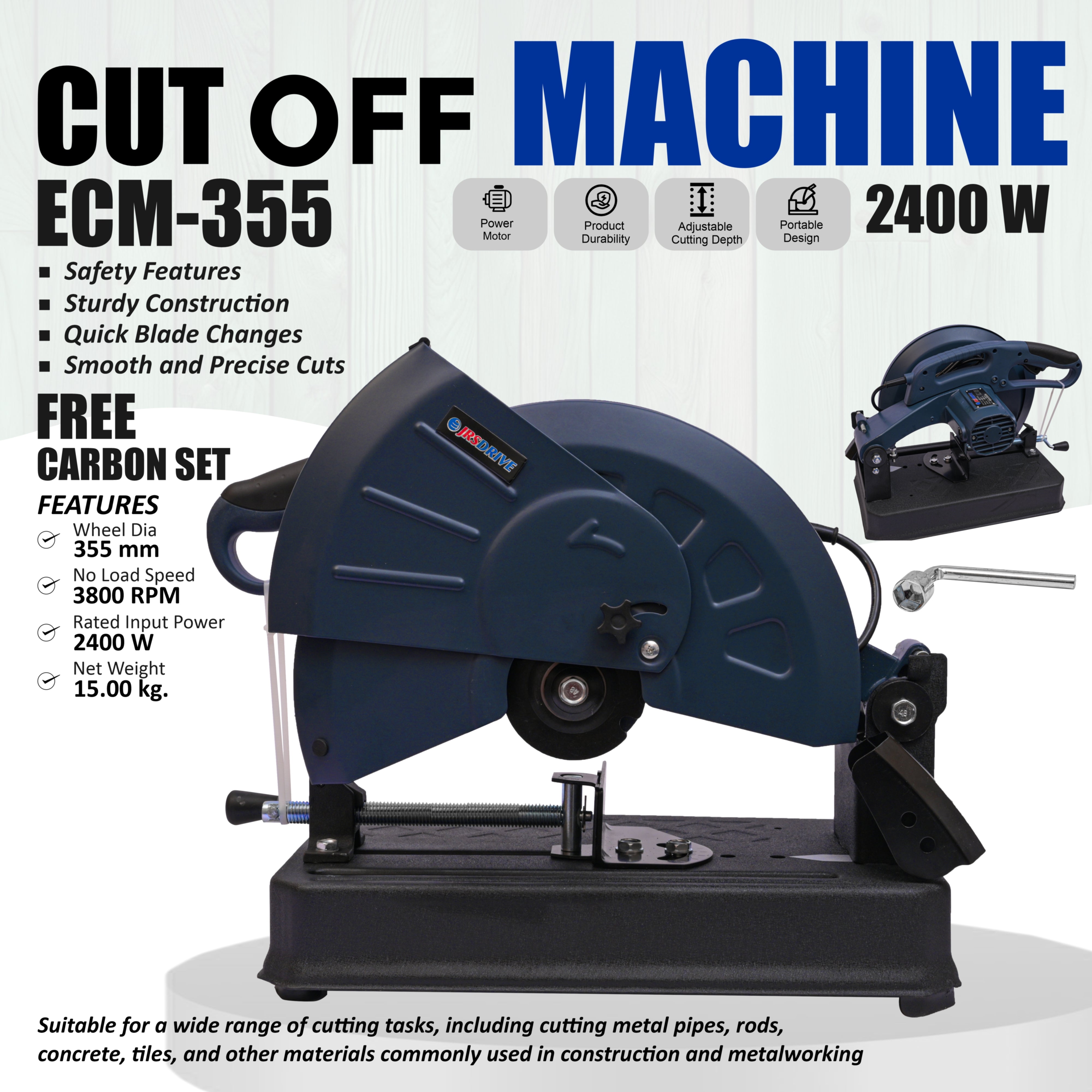 Cut Off Machine - Eastman Cast & Forge Ltd