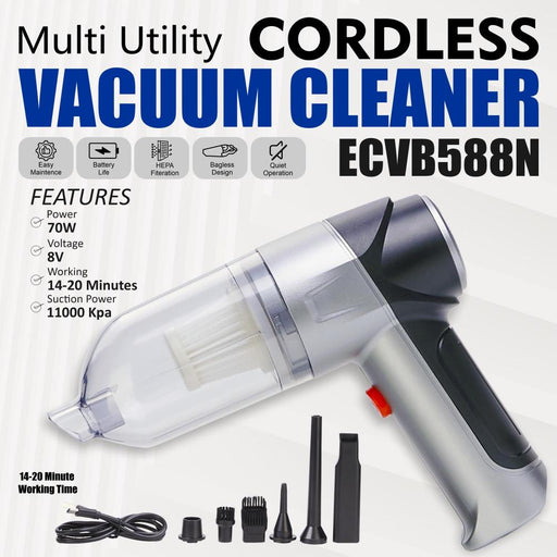 JRSDRIVE Cordless Vacuum Cleaner& Blower Multi Utility- ECVB-588N Eastman Cast & Forge Ltd
