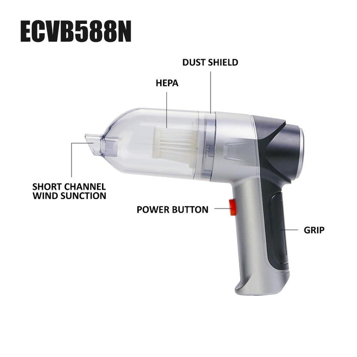 JRSDRIVE Cordless Vacuum Cleaner& Blower Multi Utility- ECVB-588N Eastman Cast & Forge Ltd