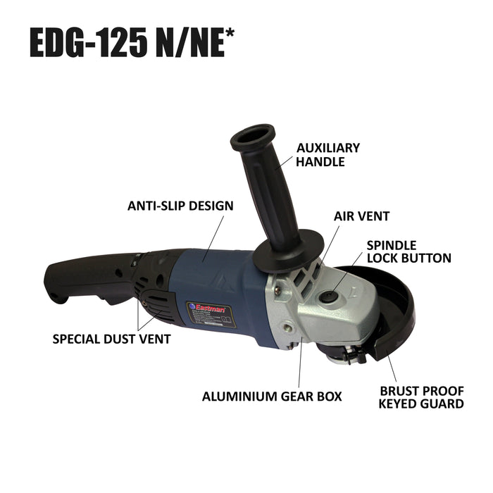 JRSDRIVE Angle Grinder EDG-125N Eastman Cast & Forge Ltd (GT Raod - Ludhiana)