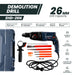 JRSDRIVE Hammer Drill 800W Power| bit diameter 26mm || EHD-26N Eastman Cast & Forge Ltd
