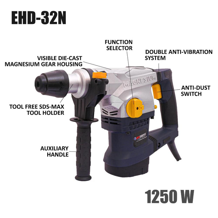 JRSDRIVE Electric Hammer Drill Machine EHD-32N Eastman Cast & Forge Ltd (GT Raod - Ludhiana)