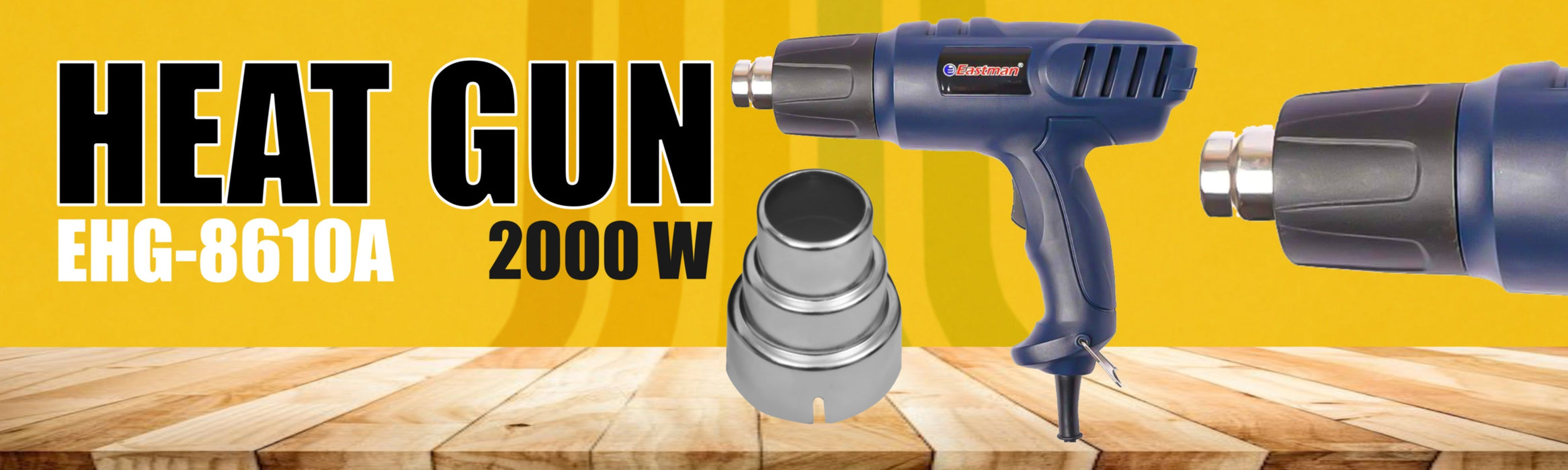 JRSDRIVE High Protection Cover Heat Gun  Light Weight EHG-8610A Eastman Cast & Forge Ltd (GT Raod - Ludhiana)