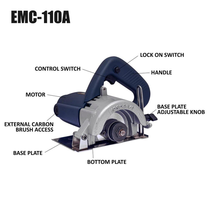 JRSDRIVE Marble Cutter Machine EMC-110A Eastman Cast & Forge Ltd (GT Raod - Ludhiana)