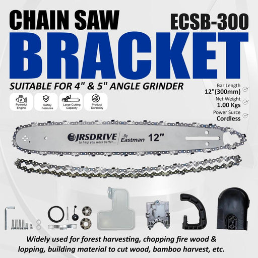 JRSDRIVE 12" Chain Saw Bracket  ECSB-300 Eastman Cast & Forge Ltd (GT Raod - Ludhiana)