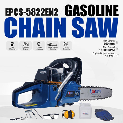 JRS DRIVE New Gasoline Chain Saw 58cm EPCS-5822EN2 Eastman Cast & Forge Ltd