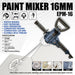 JRSDRIVE PAINT MIXER 16MM WITH 120MM ROD (1200W) EPM-16 Eastman Cast & Forge Ltd