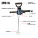 JRSDRIVE PAINT MIXER 16MM WITH 120MM ROD (1200W) EPM-16 Eastman Cast & Forge Ltd
