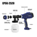 JRSDRIVE Electric Paint Spray Gun| EPSG-2520 Eastman Cast & Forge Ltd