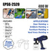 JRSDRIVE Electric Paint Spray Gun| EPSG-2520 Eastman Cast & Forge Ltd