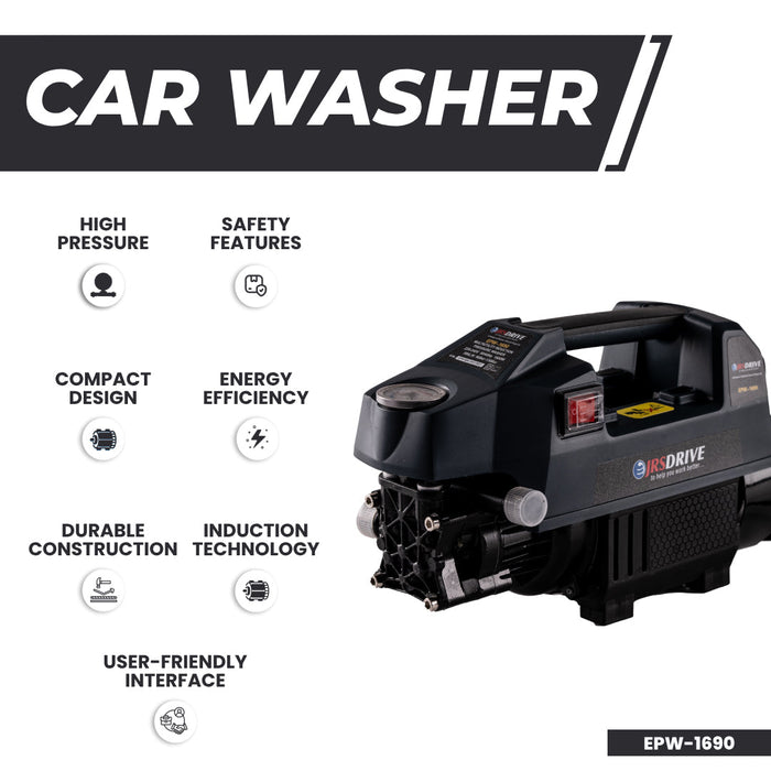 JRSDRIVE Induction Washer ,90 Bar, 6.5 L/Min ,1600W  EPW1690 Eastman Cast & Forge Ltd (GT Raod - Ludhiana)