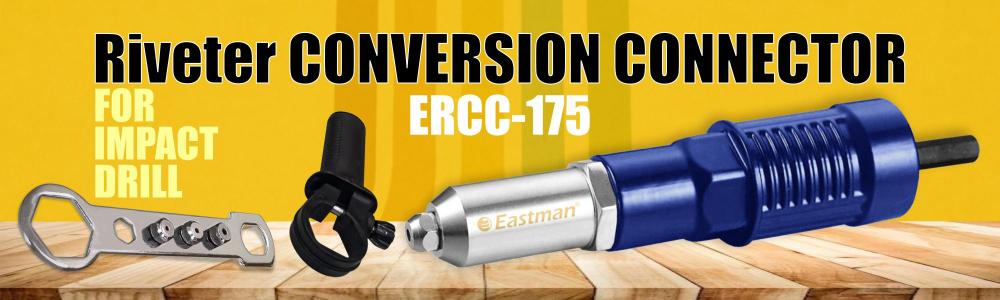 JRSDRIVE Riveter Conversion Connector: The Essential Tool for Versatile Riveting ERCC-175 Eastman Cast & Forge Ltd