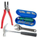 Eastman Tool Kit Set | Combo Pack of 4 | Adjustable Wrenches 1Pcs 6/150 Mm, Combination Plier 1Pcs 8/200 Mm and Screwdrivers Set Of 6 Pcs,Claw Hammer 1LB 1Pcs(Set of 9 pcs Tool kit) Eastman Cast & Forge Ltd