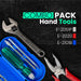 Eastman Tool Kit Set | Combo Pack of 3 | Adjustable Wrenches 1Pcs 6/150 Mm, Combination Plier 1Pcs 6 Inch /150 Mm and Screwdrivers Set Of 6 Pcs,(Set of 8 pcs Tool kit) Eastman Cast & Forge Ltd