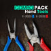Eastman Tool Kit Set | Combo Pack of 2 |Combination Plier 1Pcs 6/150 Mm, Long Nose Plier 1Pcs 6/150Mm (Set of 2 pcs Tool kit) Eastman Cast & Forge Ltd