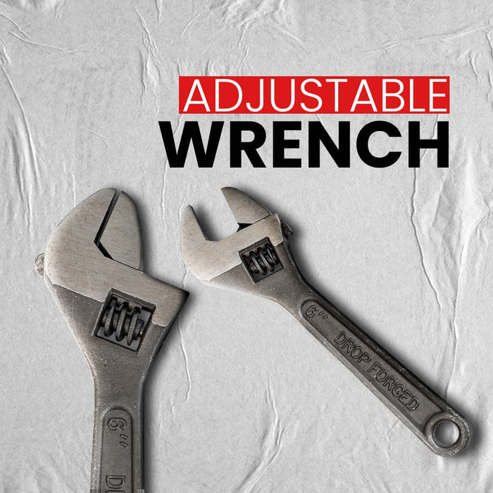 Eastman Tool Kit Set | Combo Pack of 3 | Adjustable Wrenches 1Pcs 8/200 Mm, Combination Plier 1Pcs 8/200 Mm, Pipe Wrenches 1Pcs 10/250Mm (Set of 3 pcs Tool kit) Eastman Cast & Forge Ltd