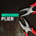 Eastman Tool Kit Set | Combo Pack of 2 |Combination Plier 1Pcs 6/150 Mm, Long Nose Plier 1Pcs 6/150Mm (Set of 2 pcs Tool kit) Eastman Cast & Forge Ltd