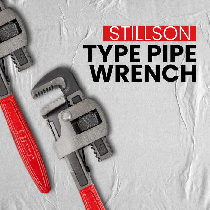 Eastman Tool Kit Set | Combo Pack of 3 | Adjustable Wrenches 1Pcs 8/200 Mm, Combination Plier 1Pcs 8/200 Mm, Pipe Wrenches 1Pcs 10/250Mm (Set of 3 pcs Tool kit) Eastman Cast & Forge Ltd