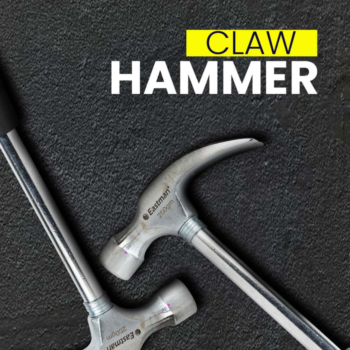 Eastman Tool Kit Set | Combo Pack of 4 | Adjustable Wrenches 1Pcs 6/150 Mm, Combination Plier 1Pcs 8/200 Mm and Screwdrivers Set Of 6 Pcs,Claw Hammer 1LB 1Pcs(Set of 9 pcs Tool kit) Eastman Cast & Forge Ltd