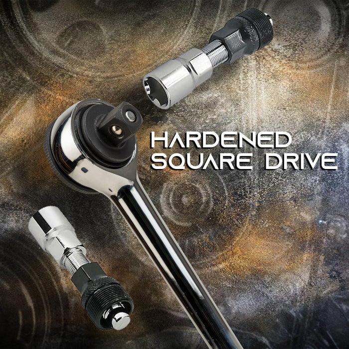 Eastman Round Head Ratchet Handle ,1/2 250mm ,Square Drive,E-2204 Eastman Cast & Forge Ltd (GT Raod - Ludhiana)
