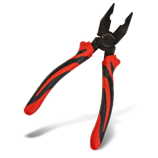 Eastman Combination Pliers Alloy Steel ( Double sleeve  black & red ),8 inch,E2020 Eastman Cast & Forge Ltd (GT Raod - Ludhiana)