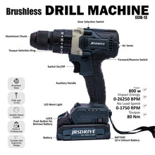 Eastman JRS Drive Brushless Drill Machine - 13mm | ECID-13