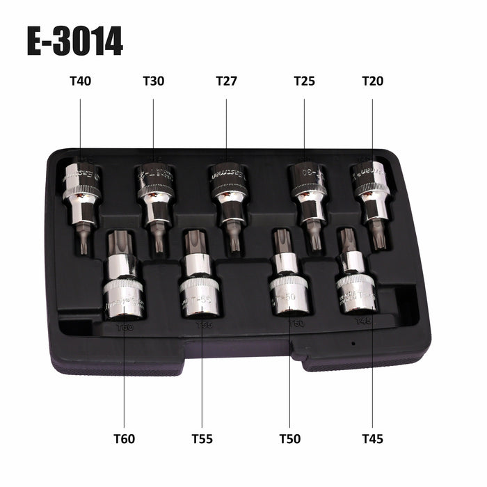 Eastman Torx Bit Sockets T Set 9pcs E3014 Eastman Cast & Forge Ltd (GT Raod - Ludhiana)