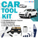 Eastman Buy Car Tool Kit Set with Air Compressor, Cordless Vacuum Cleaner,  Ratchet Handle, Drive Socket 19/21 mm |  ECTK04 Eastman Cast & Forge Ltd