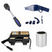 Eastman Buy Car Tool Kit Set with Air Compressor, Cordless Vacuum Cleaner,  Ratchet Handle, Drive Socket 19/21 mm |  ECTK04 Eastman Cast & Forge Ltd