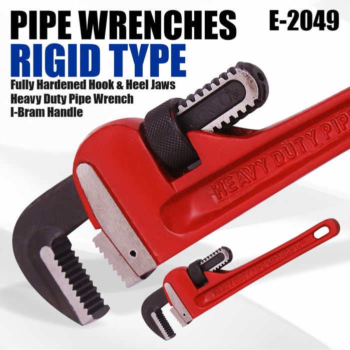 Eastman Pipe Wrench-Rigid Type,Size:- 12/300mm To 48/1200mm E-2049