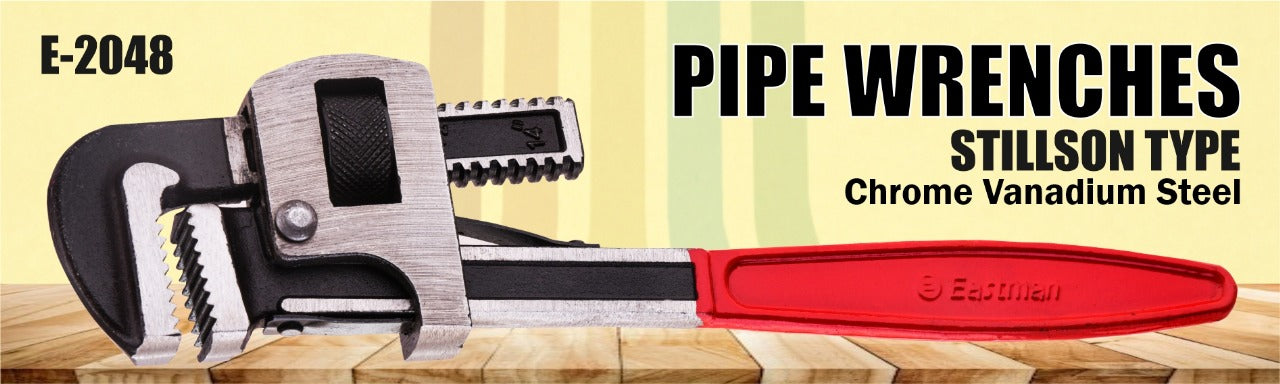 Eastman Pipe Wrenches-Stillson type  Size:- 10/250mm To 36/900mm E2048