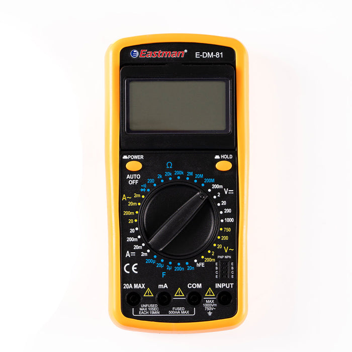 JRSDRIVE Digital Multimeter, DC Voltmeter And Ohm Volt,EDM-81 Eastman Cast & Forge Ltd (GT Raod - Ludhiana)