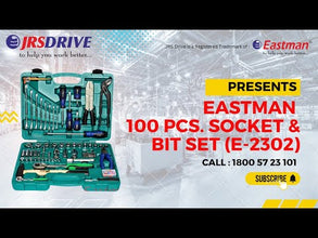 100 PCS SOCKET & BIT SET, Knurled Sockets E-2302