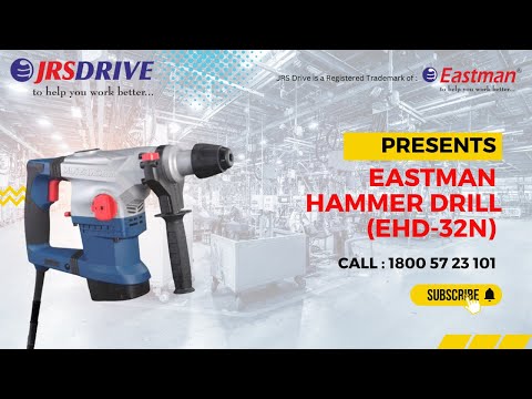 Hammer Drill ,Input Power 1250W, No Load Speed 800 RPM (EHD-32N)