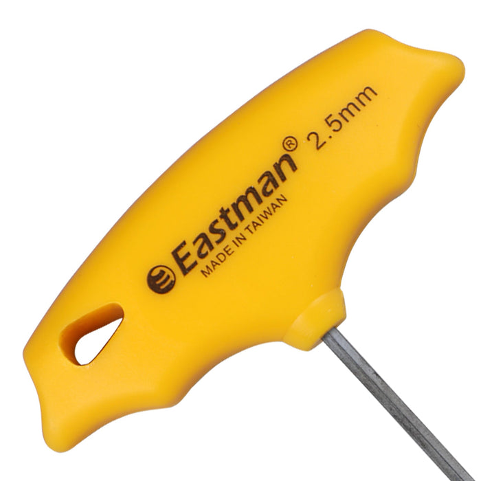 Eastman T Handle Allen Key Wrench Set With Heavy Duty Plastic Handle KIT EAK-2409 Eastman Cast & Forge Ltd