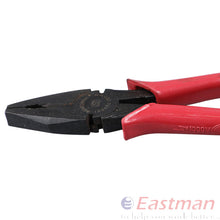 Eastman Combination Pliers E-2020_8/200(E-2020_6/150) ((B/R) 8/200) Professional Hardened Tempered Drop Forged & Fully Polished Acetate Sleeve Plier