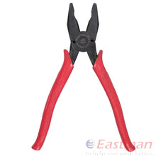 Eastman Combination Pliers E-2020_8/200(E-2020_6/150) ((B/R) 8/200) Professional Hardened Tempered Drop Forged & Fully Polished Acetate Sleeve Plier